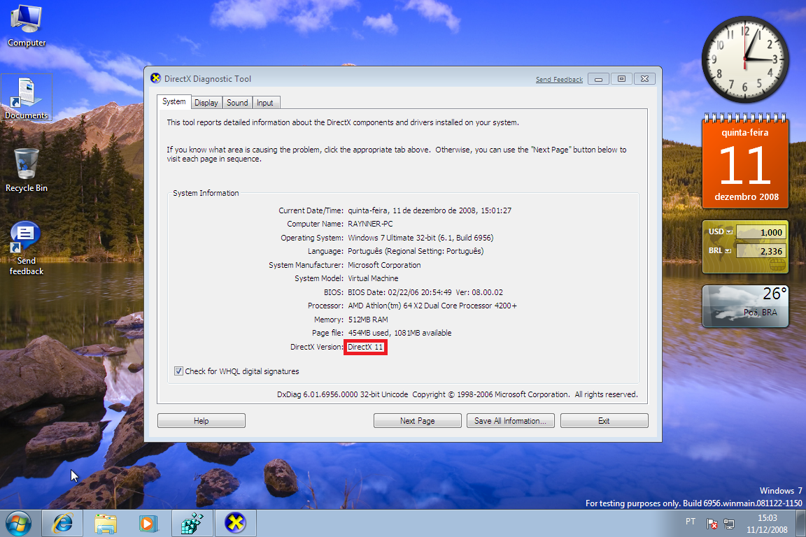 Directx 11 Download Windows 7 64 Bit Softonic